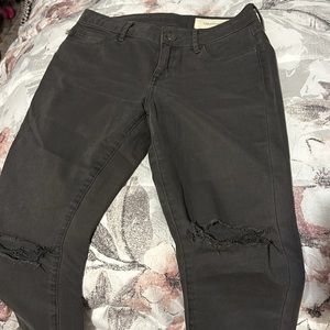 Charcoal skinny jeans